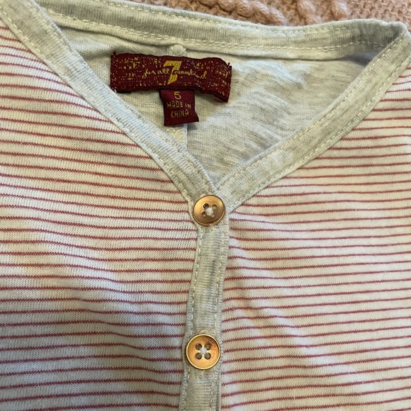 7 for all Mankind - Little girls tank top - Great used condition - Size 5 - Picture 3 of 6